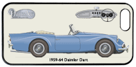 Daimler Dart SP250 1959-64 (wire wheels) Phone Cover Horizontal